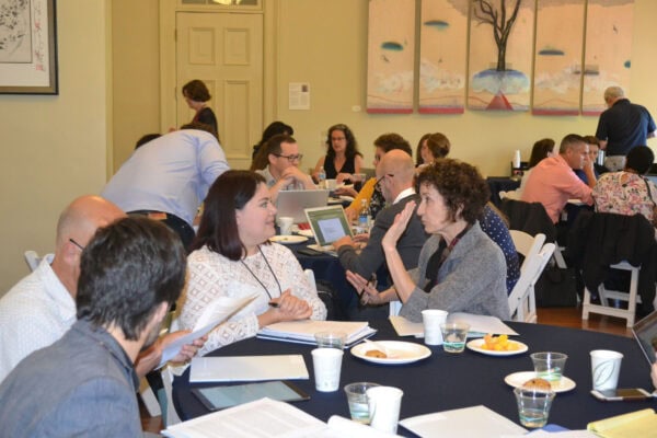 AHA Career Diversity fellows attend the 2018 orientation in Washington, DC.